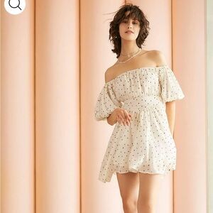 Ivory Garland Garden Dress